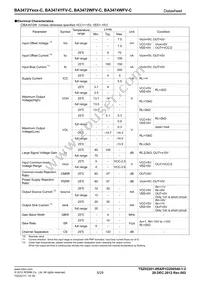 BA3474WFV-CE2 Datasheet Page 5