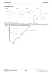 BA3662CP-V5E2 Datasheet Page 8