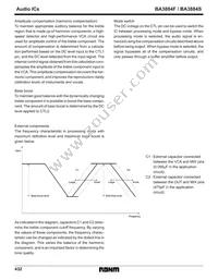 BA3884S Datasheet Page 5