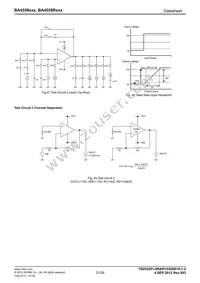 BA4558FV-E2 Datasheet Page 21