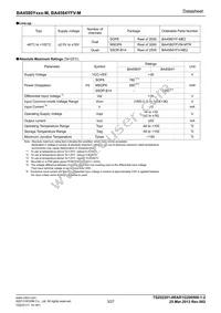 BA4584YFV-MGE2 Datasheet Page 3