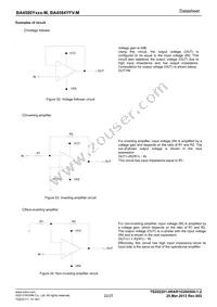 BA4584YFV-MGE2 Datasheet Page 22