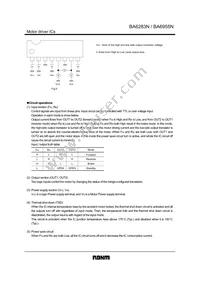 BA6283N Datasheet Page 5