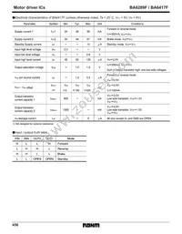 BA6289F-E2 Datasheet Page 4