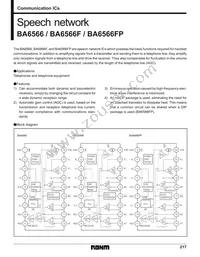 BA6566 Datasheet Cover