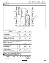 BA6820F-E2 Datasheet Page 2