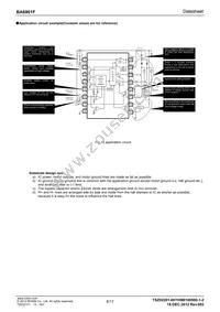 BA6901F-E2 Datasheet Page 8