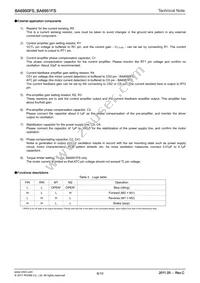 BA6951FS-E2 Datasheet Page 6