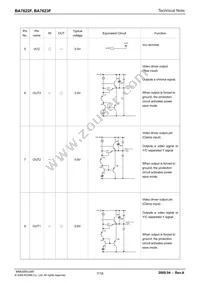 BA7623F-E2 Datasheet Page 7