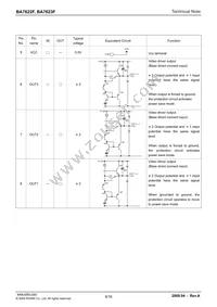 BA7623F-E2 Datasheet Page 9