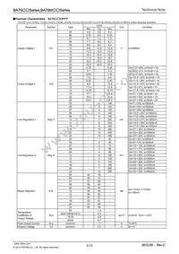 BA78M15CP-E2 Datasheet Page 5