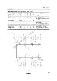 BA8274F-E2 Datasheet Page 3