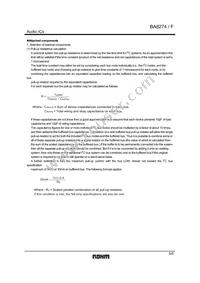 BA8274F-E2 Datasheet Page 5