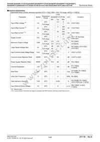BA8522RFV-E2 Datasheet Page 5