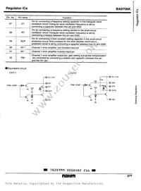 BA9706K Datasheet Page 4