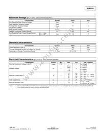 BAL99-7-F Datasheet Page 2