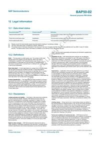 BAP50-02 Datasheet Page 7