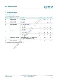 BAP50-04 Datasheet Page 3