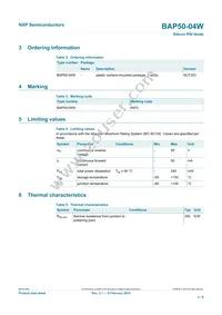 BAP50-04W Datasheet Page 2