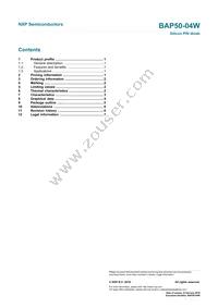 BAP50-04W Datasheet Page 9