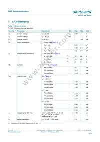 BAP50-05W Datasheet Page 3