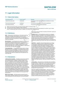 BAP50-05W Datasheet Page 7