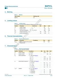 BAP51L Datasheet Page 2