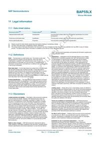 BAP55LX Datasheet Page 16