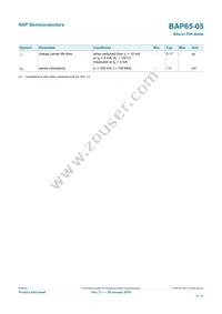 BAP65-05 Datasheet Page 5