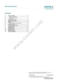 BAP65LX Datasheet Page 11