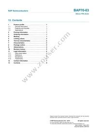 BAP70-03 Datasheet Page 8