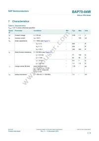 BAP70-04W Datasheet Page 4