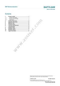 BAP70-04W Datasheet Page 10