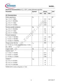 BAR 88-099LRH E6327 Datasheet Page 3