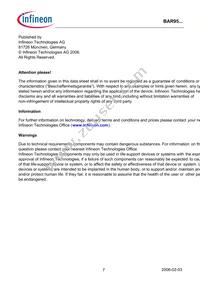 BAR 95-02LS E6327 Datasheet Page 7