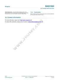 BAS116H Datasheet Page 9