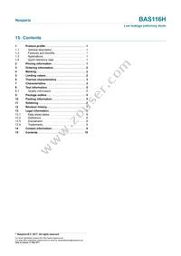 BAS116H Datasheet Page 10