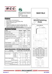 BAS116L2-TP Datasheet Cover