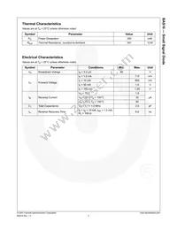 BAS16-D87Z Datasheet Page 3