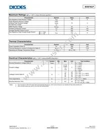 BAS16LP-7B Datasheet Page 2