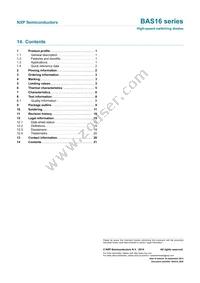 BAS16T Datasheet Page 21