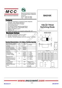 BAS16X-TP Datasheet Cover