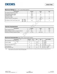 BAS21TWQ-7 Datasheet Page 2