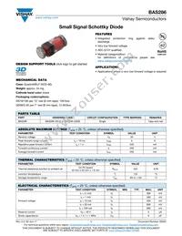 BAS286-GS18 Datasheet Cover