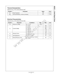 BAS31-D87Z Datasheet Page 2