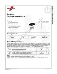 BAS40SL Datasheet Page 2