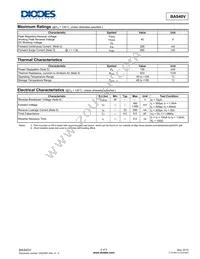 BAS40V-7 Datasheet Page 2