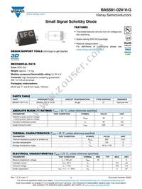 BAS581-02V-V-G-08 Datasheet Cover