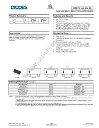 BAS70-06-7 Datasheet Cover