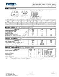 BAS70BRW-7 Datasheet Page 2